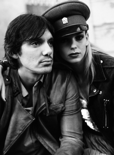 卢卡斯·哈斯的写真-VOGUE，2010年。