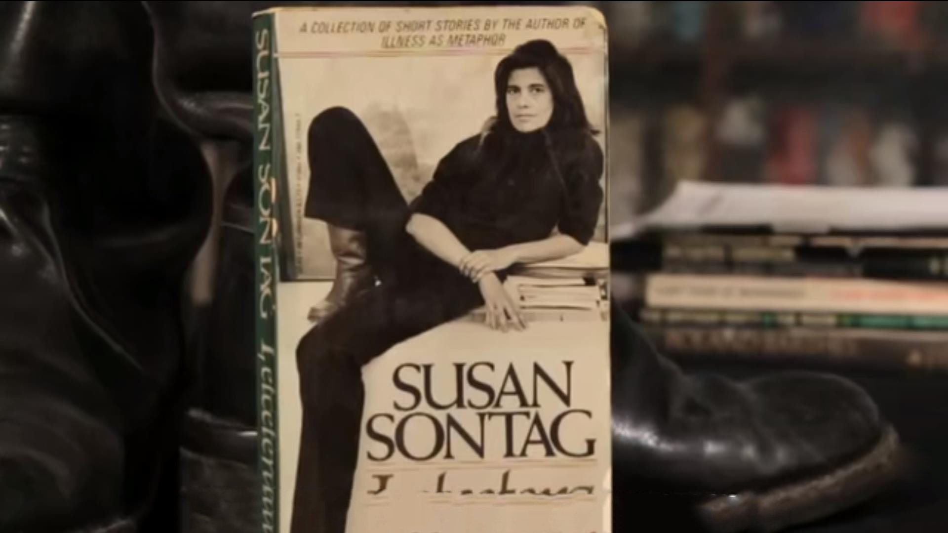 苏珊·桑塔格的写真-她在《我，及其他》上...