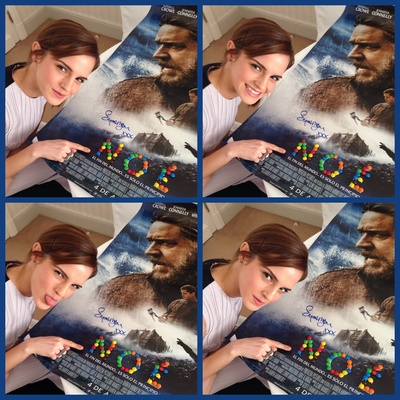 艾玛·沃森的写真-EMMA诺亚方舟海报