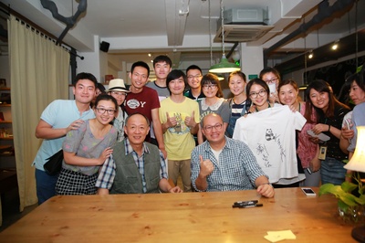 金士杰的写真-金宝&刘亮佐 在南京