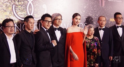 马浴柯的写真-出席香港电影金像奖