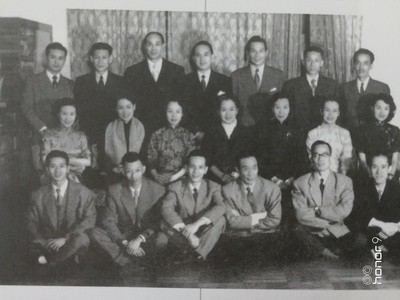 李晨风的写真-1952，中联电影公司...