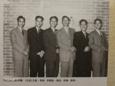 李晨风的写真-李晨风（左三）与同时...