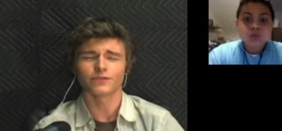 卡兰·麦克奥利菲的写真-卡兰和粉丝 两个人的...