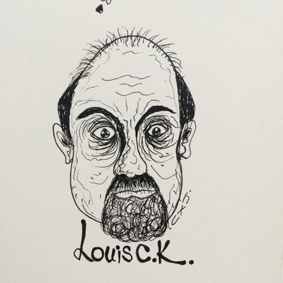 路易·C·K的写真-画张喝大的路易！