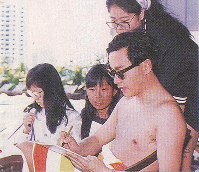 张国荣的写真-露点了