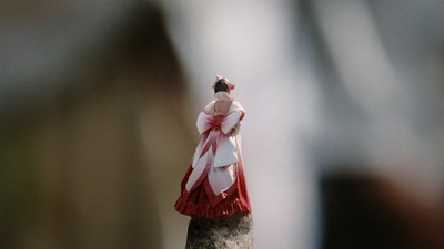 池田依来沙的写真-au CM「三太郎」「新...