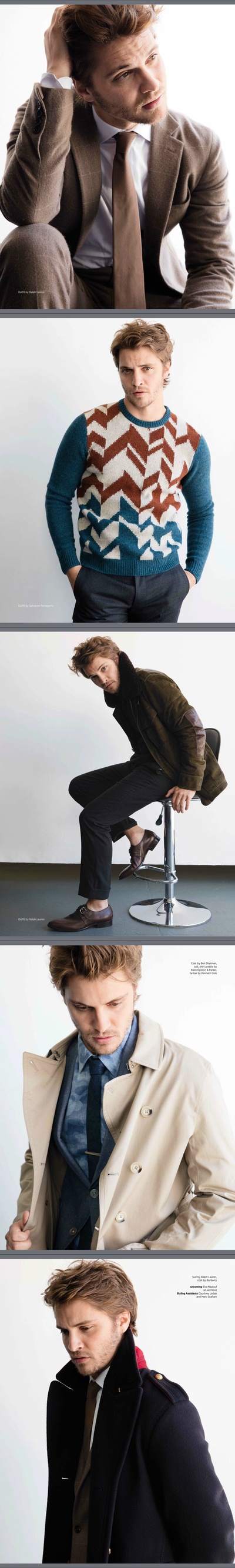 卢克·葛莱姆斯的写真