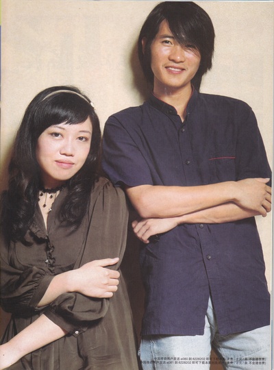 韩寒的写真-与张悦然