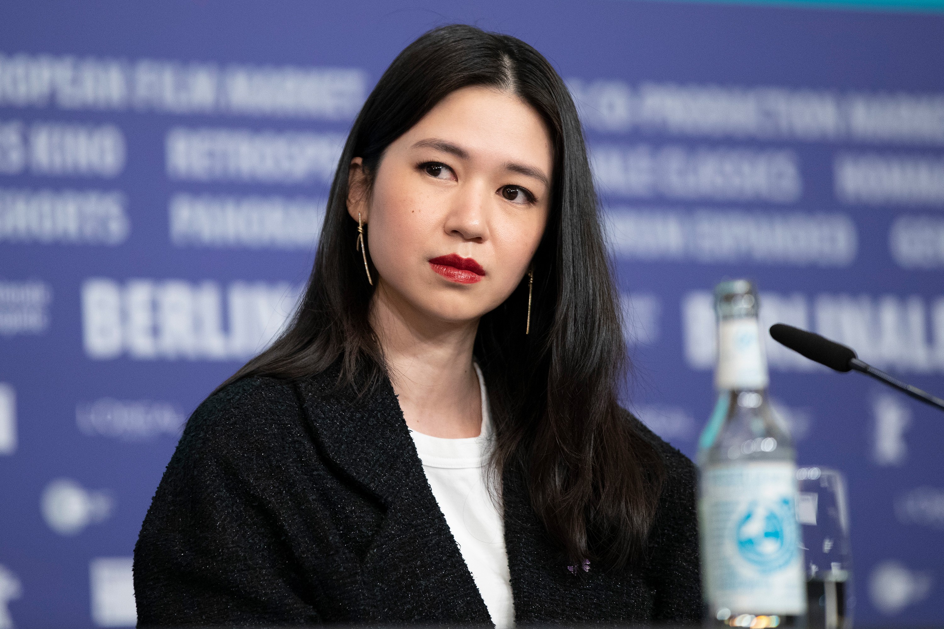 劳拉·巴苏基的写真-柏林电影节发布会