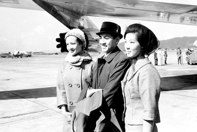 秦沛的写真-随李翰祥导演赴台湾国...