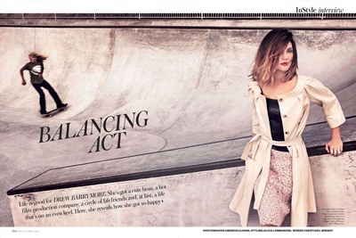 德鲁·巴里摩尔的写真