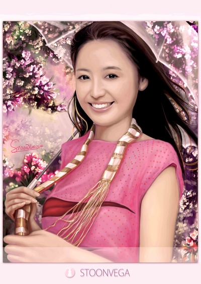 长泽雅美的写真-手绘 长泽雅美（C 201...