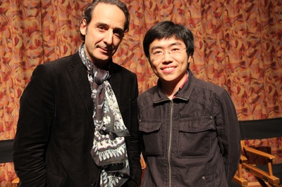 宇文硕的写真-与Alexandre Desplat...