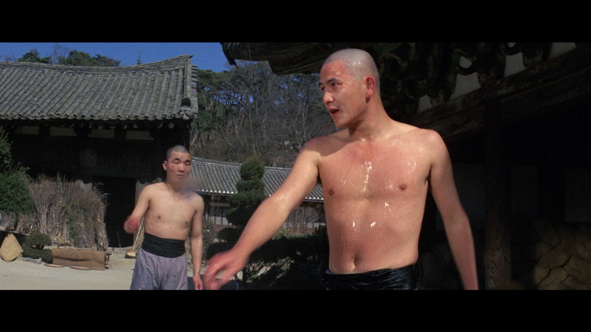 林克明的写真-《三德和尚與舂米六》