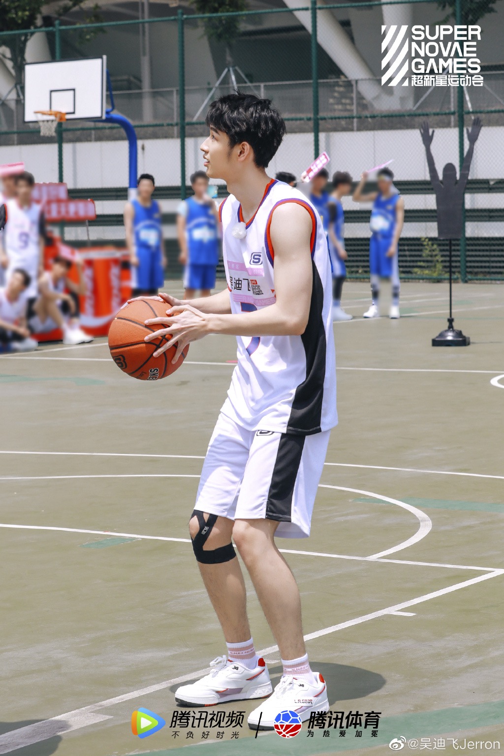 吴迪飞的写真-腾讯视频超新星运动会...