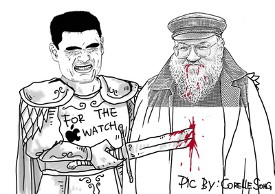 乔治·马丁的写真-For the starks！！