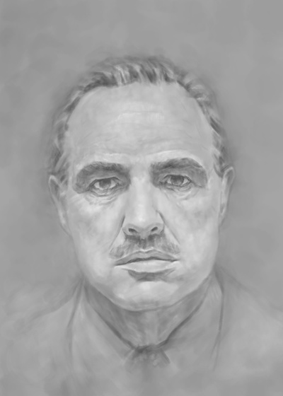 马龙·白兰度的写真