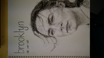 西尔莎·罗南的写真-Saoirse Ronan 手绘