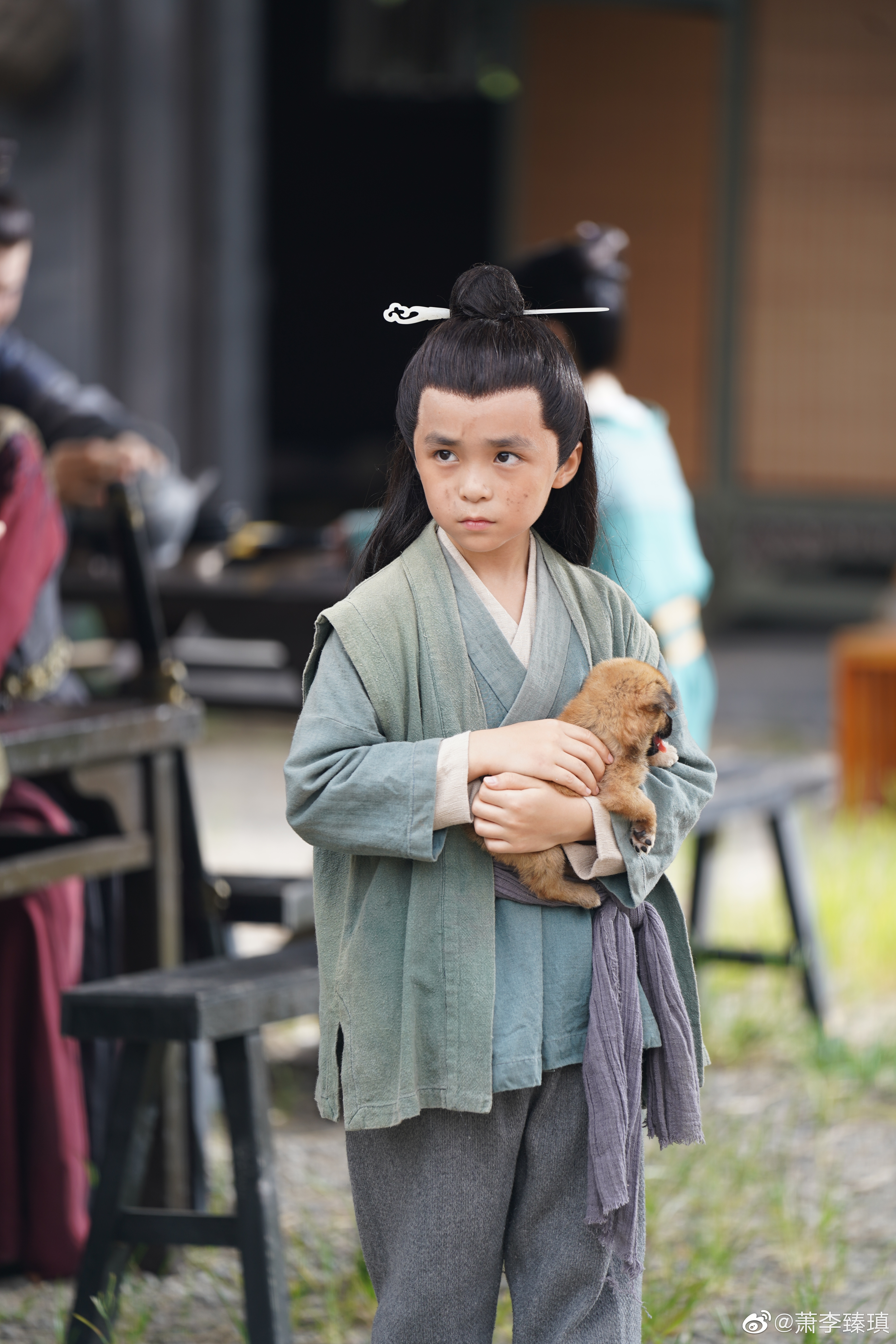 萧李臻瑱的写真-山河令童年温客行