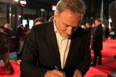 大卫·芬奇的写真-伦敦纸牌屋首映