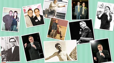 黄霑的写真-缅怀故人