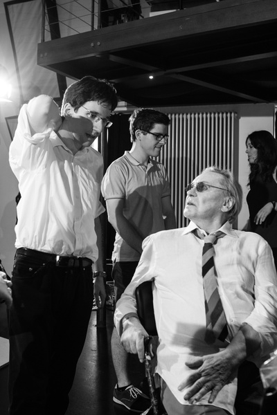 赫尔穆特·贝格的写真-Helmut Berger (right) ...