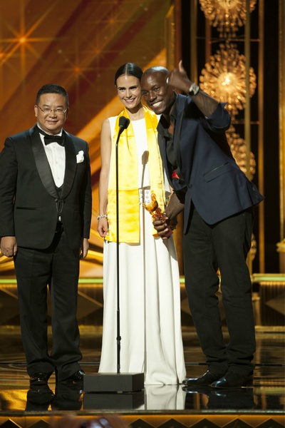 泰瑞斯·吉布森的写真