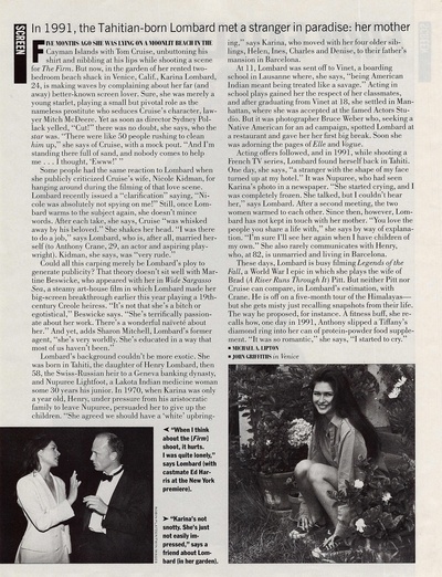 卡琳娜·隆巴德的写真