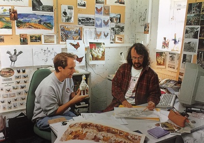 彼得·洛伊德的写真-尼克帕克与彼得洛伊德