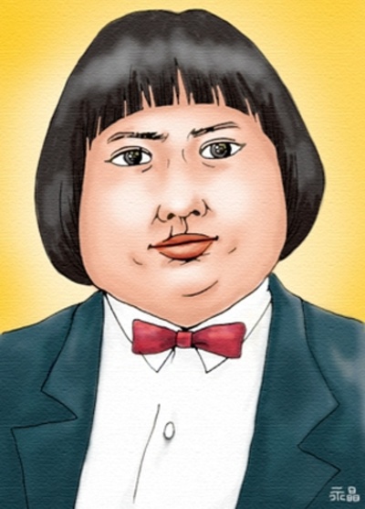 洪金宝的写真-漫画版大哥大