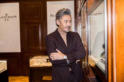 吴秀波的写真-出任宝珀品牌风格大使