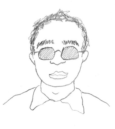 谢立文的写真-麦家碧为谢立文画的肖...