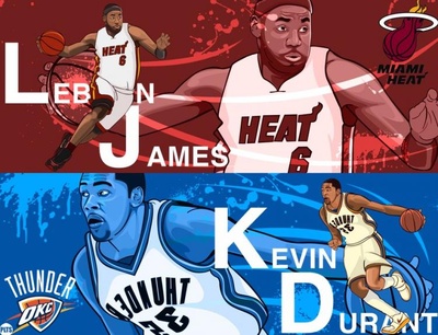 凯文·杜兰特的写真