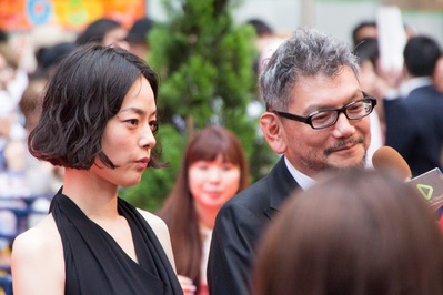 庵野秀明的写真-with市川实日子