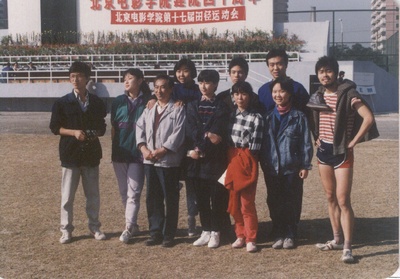 钱运达的写真-1990年秋天，钱运达...