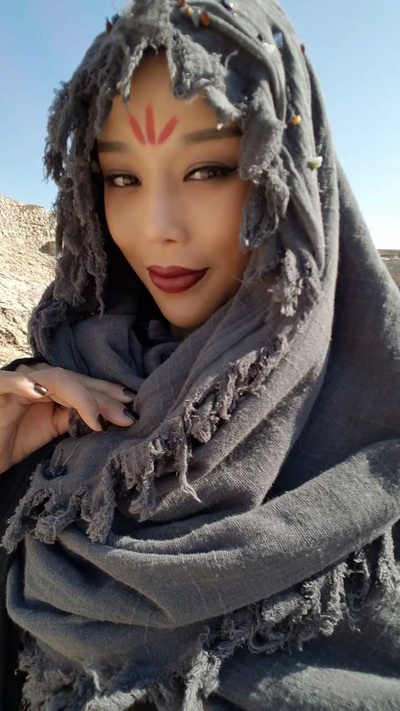 李曼铱的写真-李曼铱 新疆剧照03