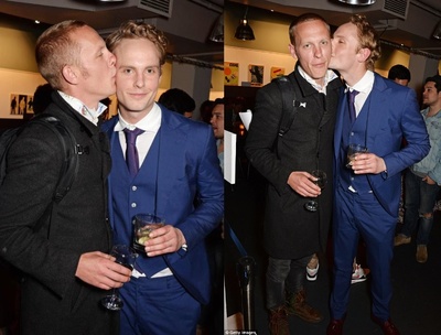 杰克·福克斯的写真-哥哥Laurence Fox