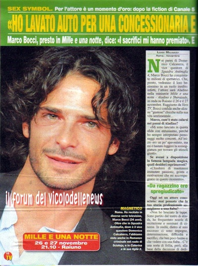 马可·博奇的写真