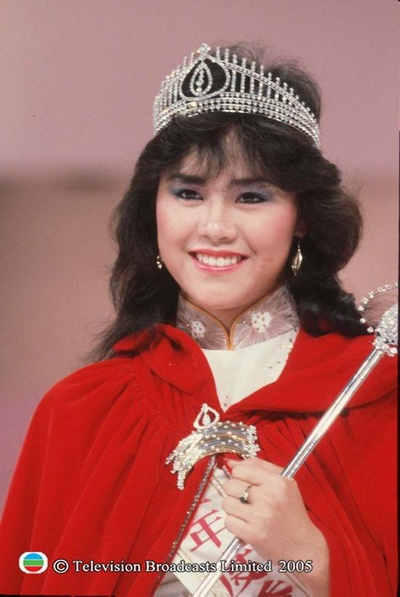 杨雪仪的写真-1983年香港小姐冠军...