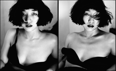 安藤樱的写真-撮影：荒木経惟