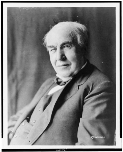 托马斯·阿尔瓦·爱迪生的写真