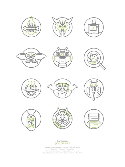 乔·丹特的写真-Florey works of joe da...