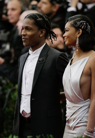 夏奈尔·伊曼的写真-Chanel Iman & ASAP ...