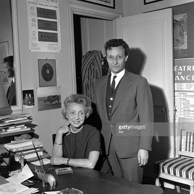 让-路易斯·巴劳特的写真-The couple Madelein...