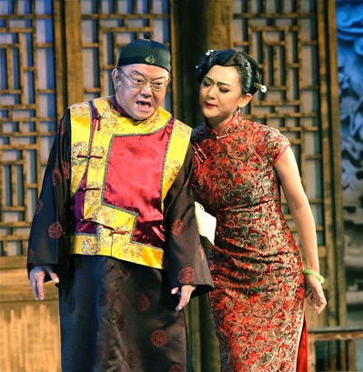 张立昕的写真-主演话剧《断金》