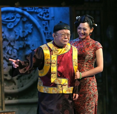 张立昕的写真-主演话剧《断金》