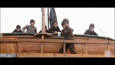 孟海的写真-1973年龙争虎斗中与...