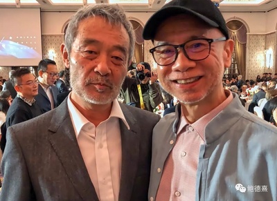 鲍德熹的写真-与田壮壮导演