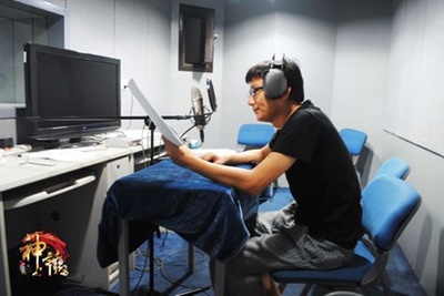 姜广涛的写真-录音棚